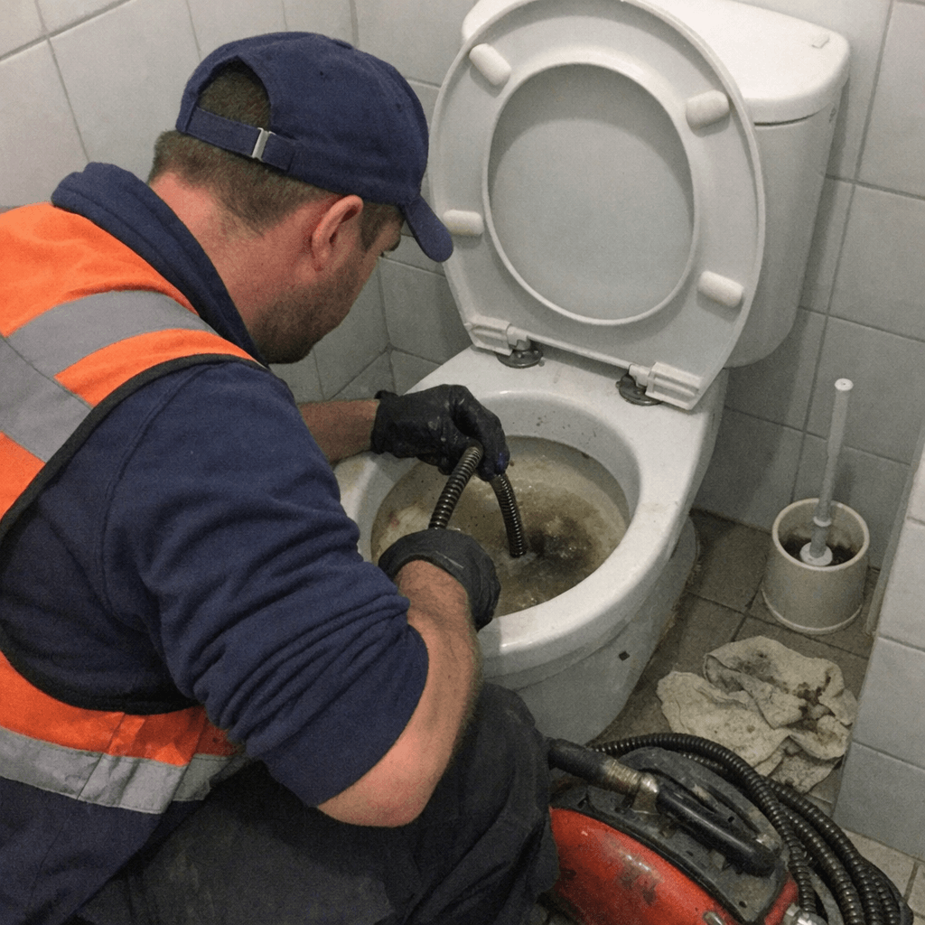Hygienische und fachmännische Lösung bei Problemen mit den sanitären Anlagen